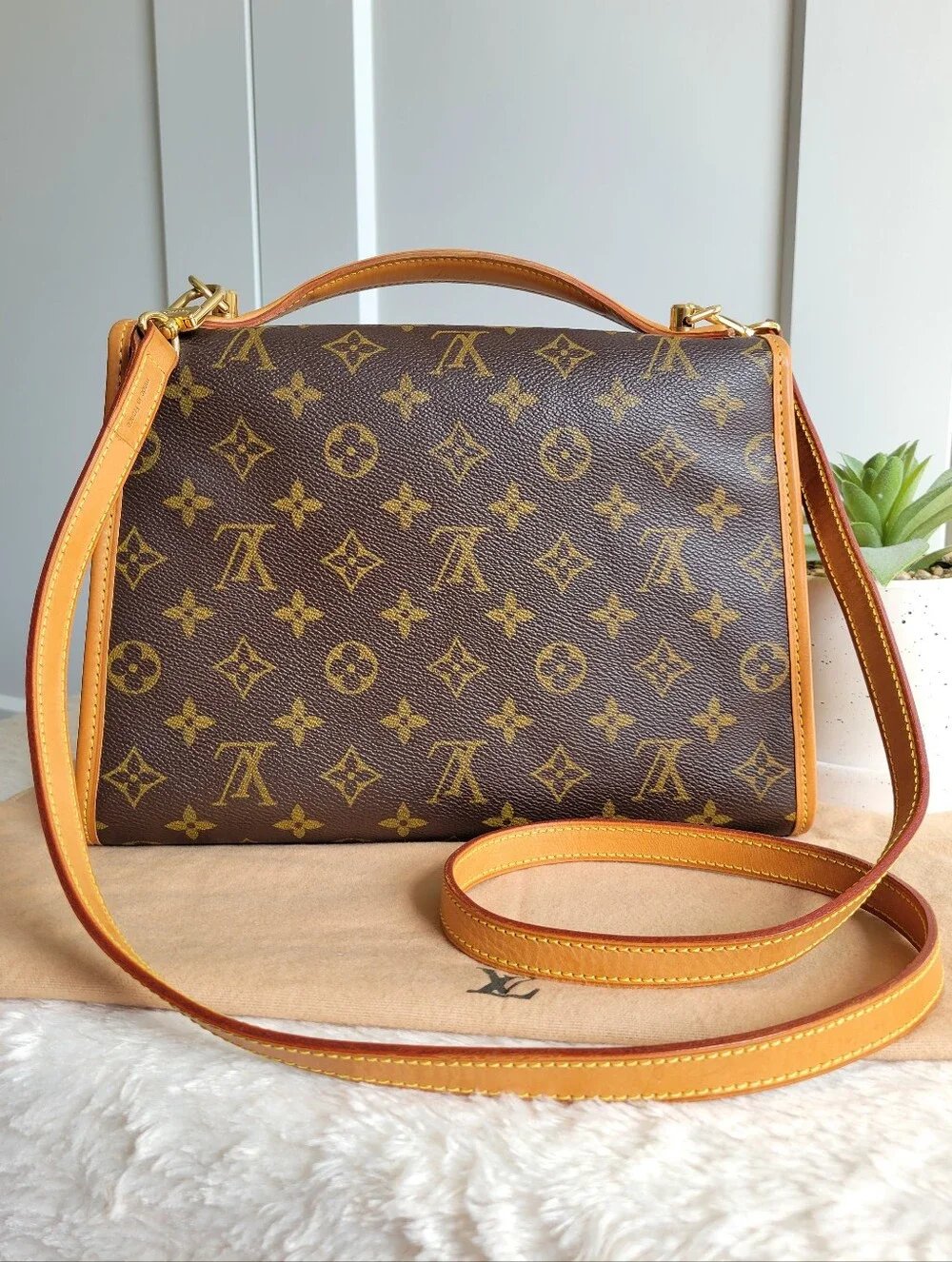 Louis Vuitton Crossbody Shoulder Bag BEL AIR Pm Monogram